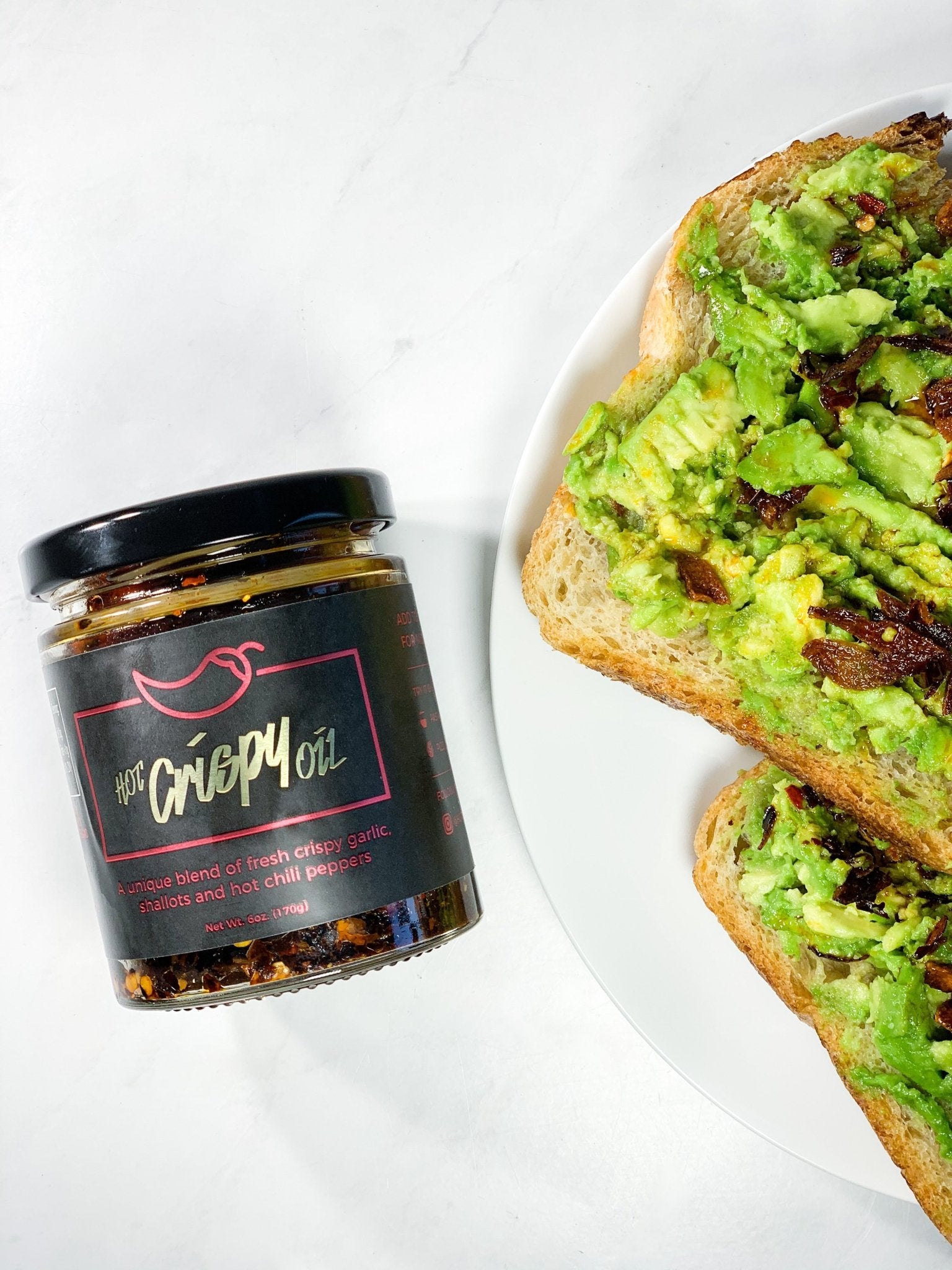 HCO Avocado Toast – Hot Crispy Oil