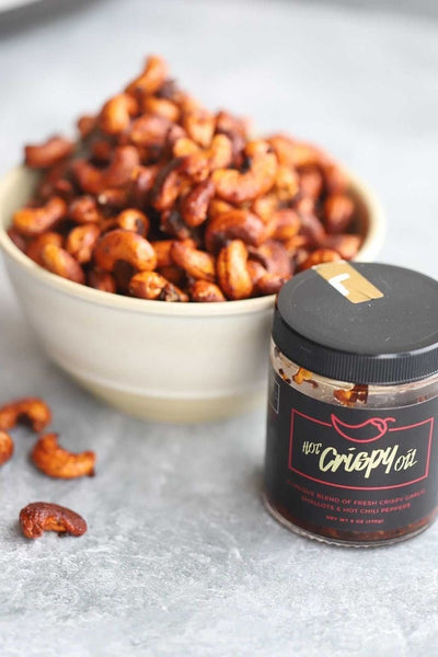 Hot Crispy Oil and Honey Cashews