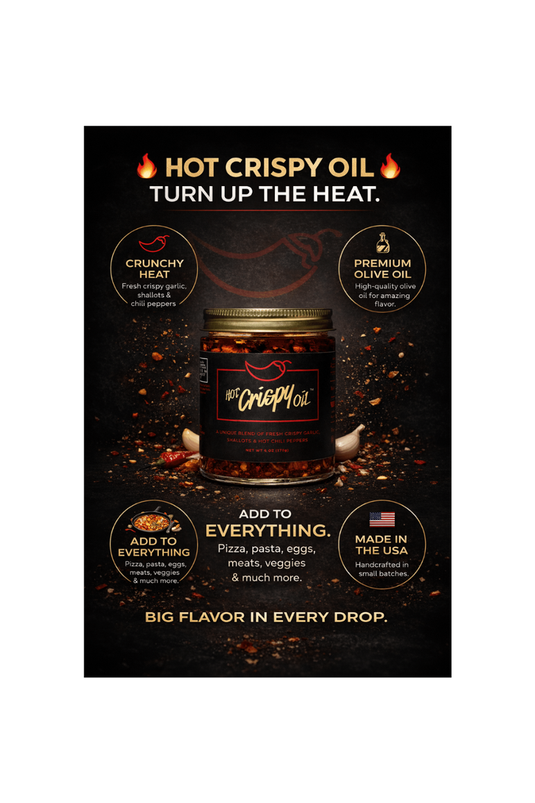 An image showing hot crispy oil uses