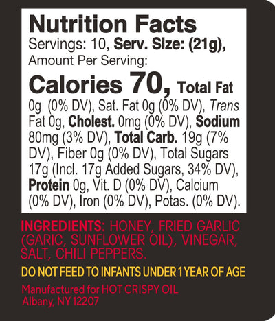 Hot Crispy Honey from HCO