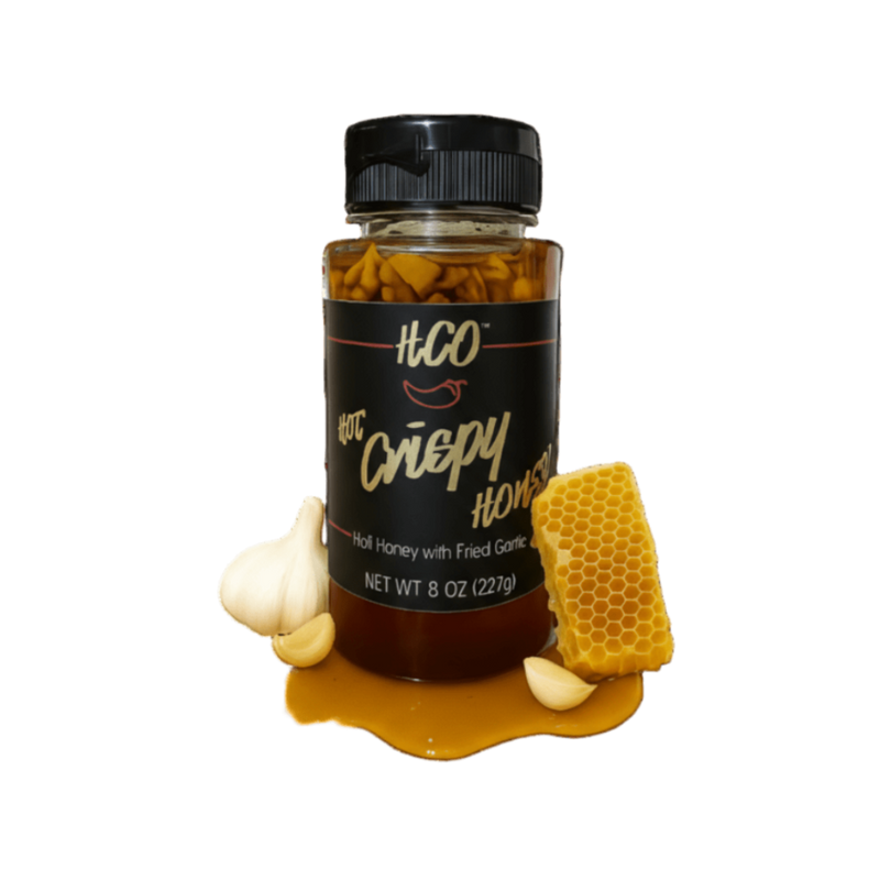 HCO Hot Crispy Honey with Fried Garlic Regular price $14.99 Sale price $13.99 Save $1.00