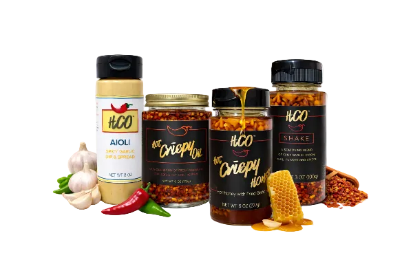 Super Sampler Rd The Super Sampler Pack (Original HCO, HCO Honey, Hco Shake, HCO Aioli ...