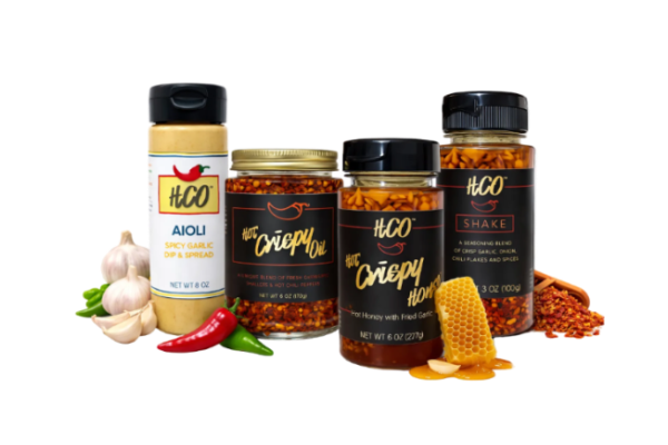 The Super Sampler Pack (Original HCO, HCO Honey, Hco Shake, HCO Aioli) Regular price $59.00 Sale price Save $3.00
